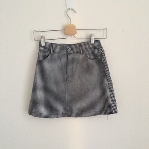 Brandy Melville Gingham Skirt